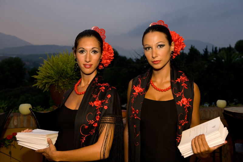 Spanje muziek dans fotoalbum