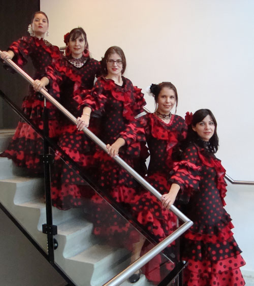 spanje dansgroep