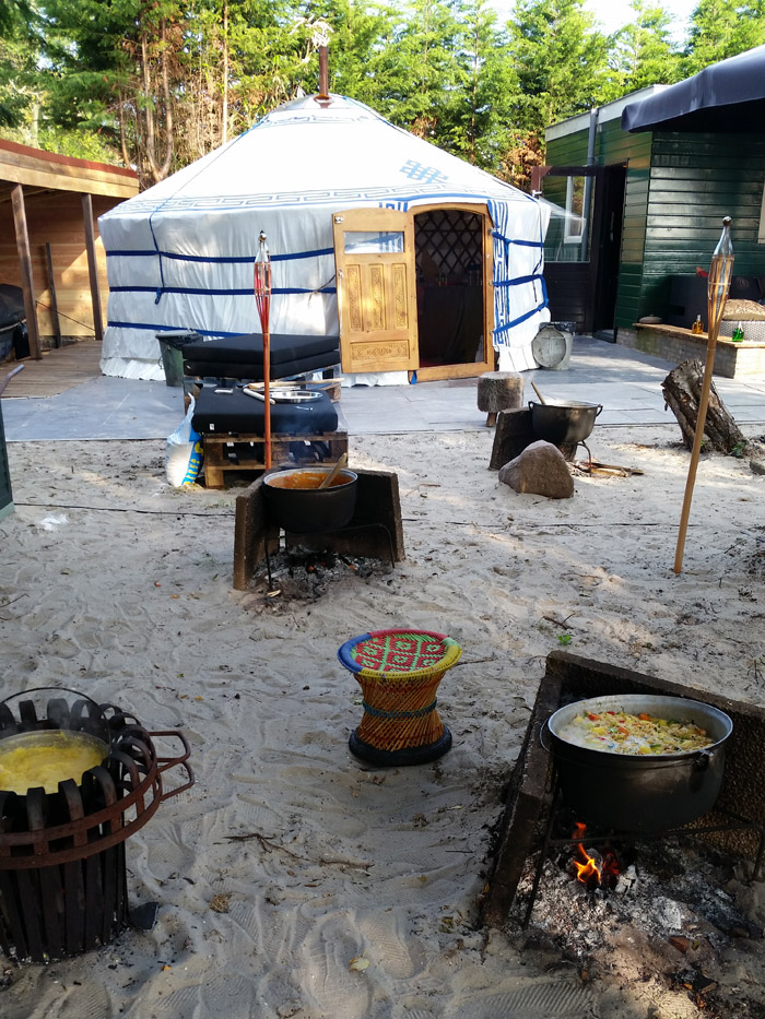 spanje tenten feest spanje buiten feest