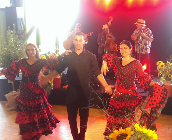 spanje thema feest dansers danseressen