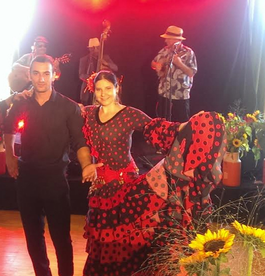 spanje thema feest dansers