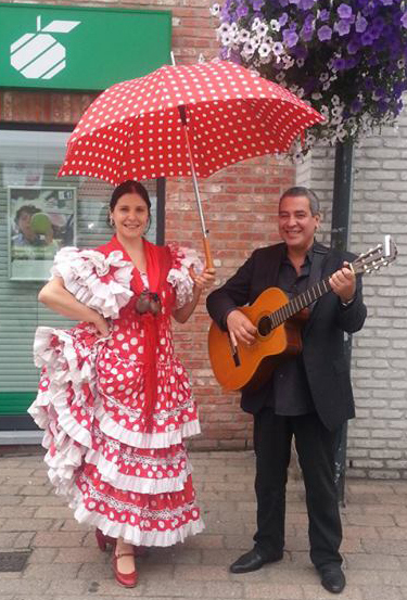 spanje thema feest flamenco